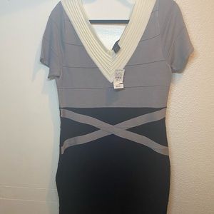 Plus size bandage dress